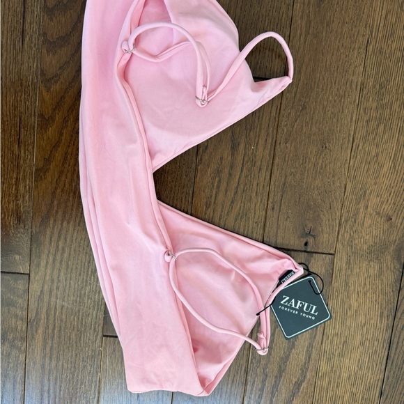 Pink One-Shoulder Bikini BNWT - Picture 2 of 3